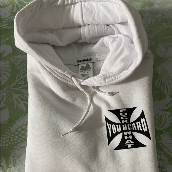 Men’s Moodswings F What You Heard Hoodie Size Small - Picture 5 of 5